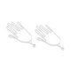 thumbnail image 4 of 2 soportes para guantes de golf, secador profesional, gancho de mantenimiento. Blanco, 4 of 9