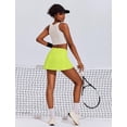 thumbnail image 5 of Pinspark Women Tennis Skirt High Waist Pleated Athletic Skirt Tummy Control Golf Skorts Cute Casual Pickleball Skirt, 5 of 6
