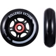 thumbnail image 6 of Rollerex VXT100 85A Kids RipStik/Inline Skate Wheels (2-pack w/bearings, spacers and washers) (Use on Hockey Roller Blades) - Can Be Used As RipStik Caster Board Wheel Replacements (80mm), 6 of 7
