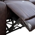 thumbnail image 4 of Manual Recliner Sofa Set with Storage and Cup Holder Push-back Chaise, 4 of 6