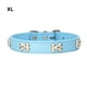 thumbnail image 5 of Greeniant elegante con hebillas ajustables y con forma de hueso fácil de limpiar para perro Suministros para perros azul claro SG, 5 of 6