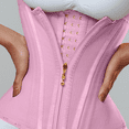 thumbnail image 2 of Fajas Colombians Girdles With Row Buckle and Zipper Postpartum Corset Waist Trainer Body Shaper For Women Sexy Shaping Curve, 2 of 6