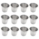 thumbnail image 5 of 12pcs vasos de chupito de acero inoxidable vaso portátil para beber bebidas espirituosas copas de vino sostenedor de salsa (45 ml), 5 of 5