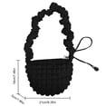 thumbnail image 3 of Bolso bandolera para mujer Bolsos acolchados de color sólido para ir de compras Viajar, 3 of 3