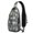 Minimalist Bota, variant on Psychedelic Mushroom Sling Bag, Lightweight Crossbody Daypack with Trippy Design, Anti-theft Backpack for Outdoor Adventures and Urban Explorers