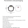 thumbnail image 2 of Mini calentador de manos portátil USB recargable lindo pingüino de invierno de dibujos animados/oso Polar 4000mAh banco de energía para esquiar, caminar o acampar esquí esquí Gafas de esquí, 2 of 5
