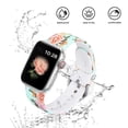 thumbnail image 4 of WFEAGL Silicone Sport Strap Apple Watch Bands with Case 44mm Yellow Rose, 4 of 8