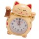 thumbnail image 5 of Lindo RelOJ Despertador de Gato de la Suerte de Dibujos Animados de PlásTico Preciso para El Dormitorio del Hogar, 5 of 7
