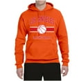 thumbnail image 2 of Wild Bobby City of Los Angeles LAR Basketball Fantasy Fan Sports Unisex Hoodie Sweatshirt, Orange, 3X-Large, 2 of 5