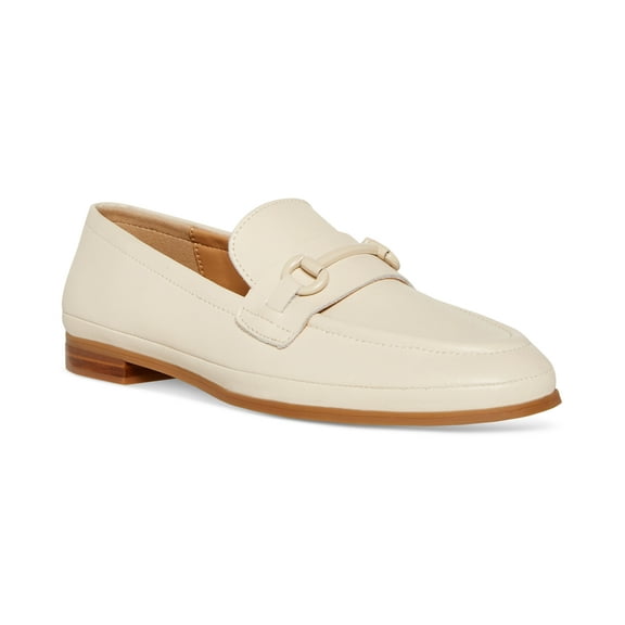 Aqua College Womens Bossy Slip-On Loafer F Bone Leather 6M