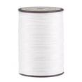 thumbnail image 1 of Unique Bargains Thin Waxed Thread 93 Yards 0.65mm Polyester String Cord for Machine Sewing Hand Quilting Weaving, White, 1 of 5