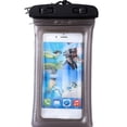 thumbnail image 2 of Waterproof Phone Pouch, PVC Transparent Material for Under 6in Phones with Volume Button Control, for Water Activities Swimming Surfing Diving, 2 of 7