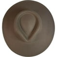 thumbnail image 4 of VERVE 8 Wide Brim Vegan Felt Rancher Hat - Women, Men, and Kids Fedora Style with Adjustable Inner Drawstring, 4 of 8