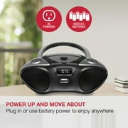 iLive Portable Bluetooth Boombox with FM Radio, IBC233B