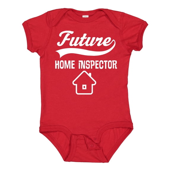 Inktastic Home Inspector Future Job Boys or Girls Baby Bodysuit