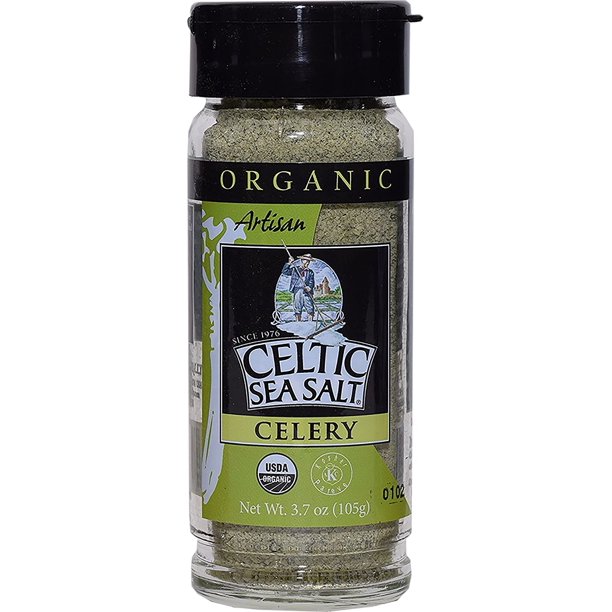 Gourmet Celtic Sea Salt Organic Celery Seasoned Salt Blend Classic
