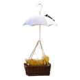 thumbnail image 2 of Figura decorativa de resina con luz energía Solar, Animal durmiente bajo , decoración colgante bonita para cama de flores Conejo DYNWAVEMX estatua al aire libre, 2 of 8