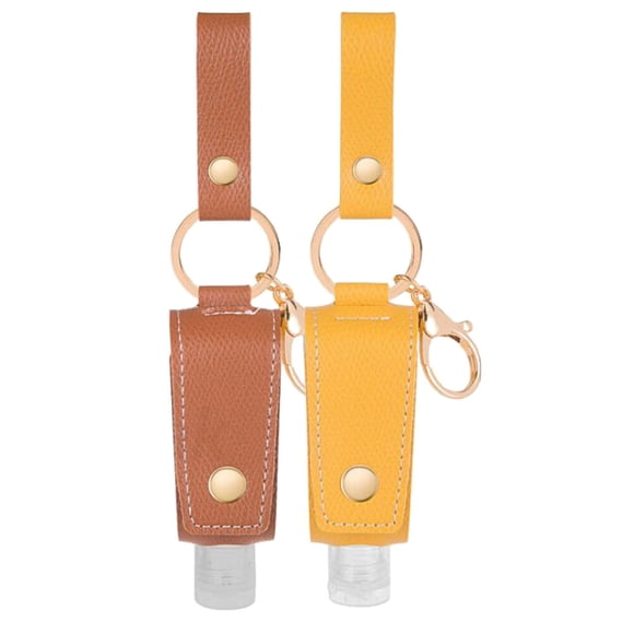 Soporte de Gel para lavado de manos, botellas vacías rellenables con cubiertas, 2 uds.