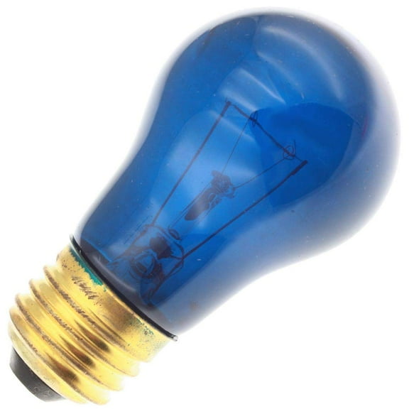Industrial Performance Specialty 40A15/TB, 130 Volt, Painted Blue A15 Light Bulb
