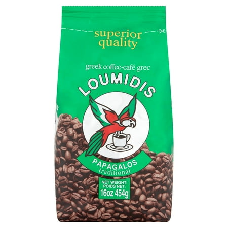 Loumidis Papagalos Traditional Greek Coffee, 16 oz