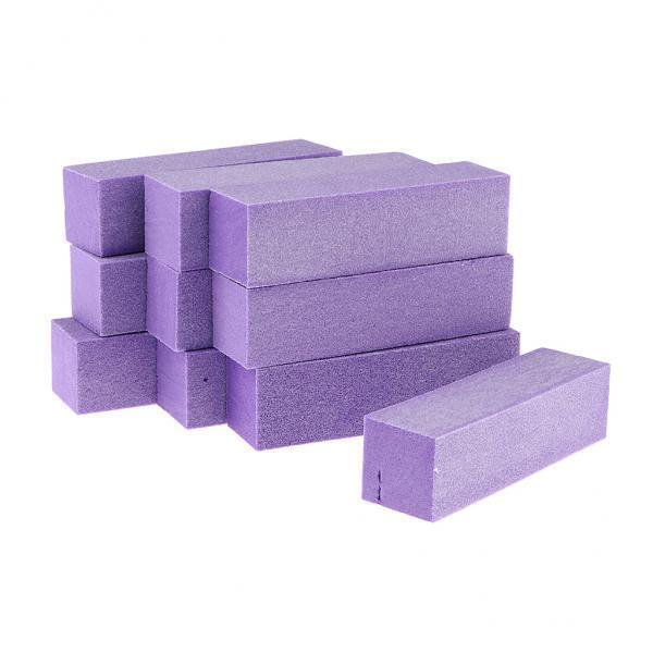 TISHITA 2xLots 10 Limes à Ongles Bloquent le Polissage de Manucure 2 Pcs