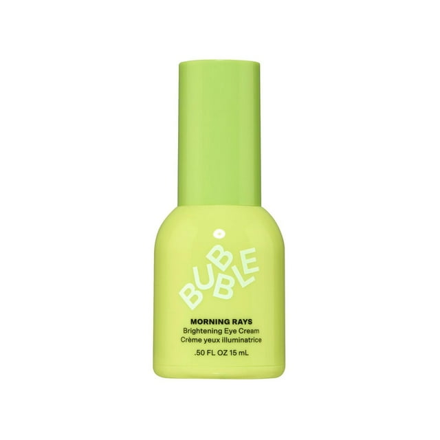 Bubble Skincare Morning Rays Brightening Eye Cream, Everyday Care, All Skin Types 0.5 fl oz / 15ml