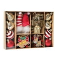 thumbnail image 2 of Christmas Decorations 32PCS Christmas Ball Ornaments Christmas Tree Decoration Holiday Multiple Styles Ornaments For Christmas Trees Party Ball Decoration Christmas Tree Decorations, 2 of 3