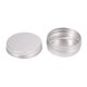thumbnail image 4 of Paquete de 120 Tornillo Latas de Aluminio Redondas Superiores Latas - Tapa de Tornillo de Aluminio Redondo Botella de Envase de Lata, 4 of 8
