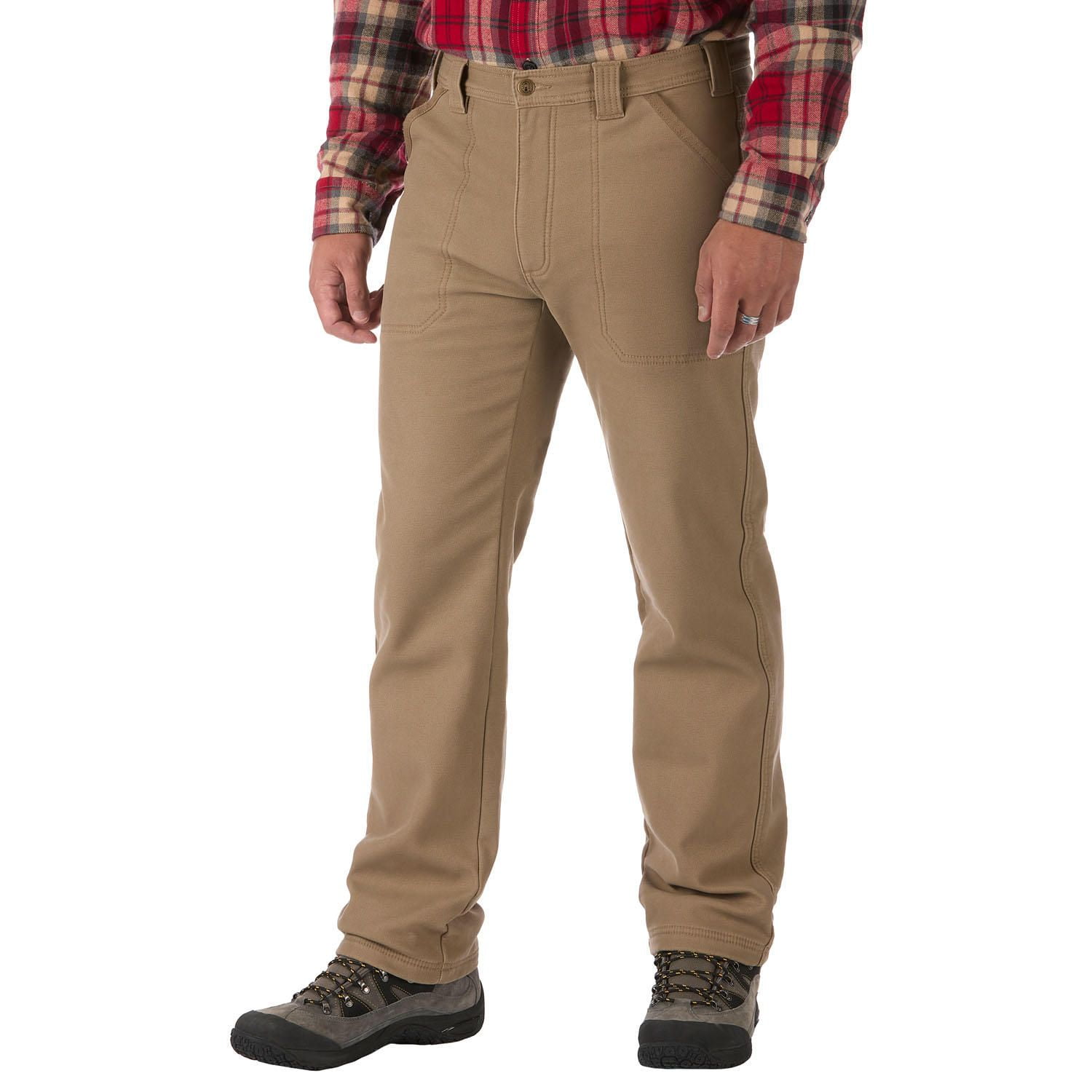 Coleman Men's Fleece Lined Bonded Utility Pant, Driftwood 36x32