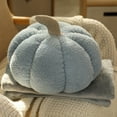 thumbnail image 1 of Teissuly Clearance Pumpkins Toys Pumpkins Throw Pillows, Fall Decorative Pumpkins Shaped Pillows Cute Shaped Cushion(Blue, A) Teissuly WER202308290237, 1 of 5