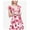 Off-White - creamcombo, variant on Free People Womens French Quarter Ruffled Wrap Mini Dress, Off-White, X-Small