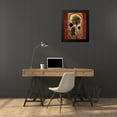 thumbnail image 4 of Moreau, Eduardo 20x23 Black Modern Framed Museum Art Print Titled - Moroccan Collage II, 4 of 5