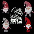 thumbnail image 1 of Troquel de Corte Metálico Annchaos Papá Noel 10x8 cm, 1 of 6