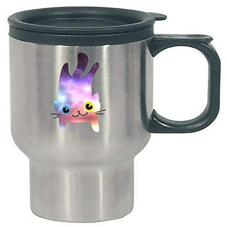 

Funny Cougar Travel Mug - Stainless Steel Cat Humor Gift for Animal Lovers