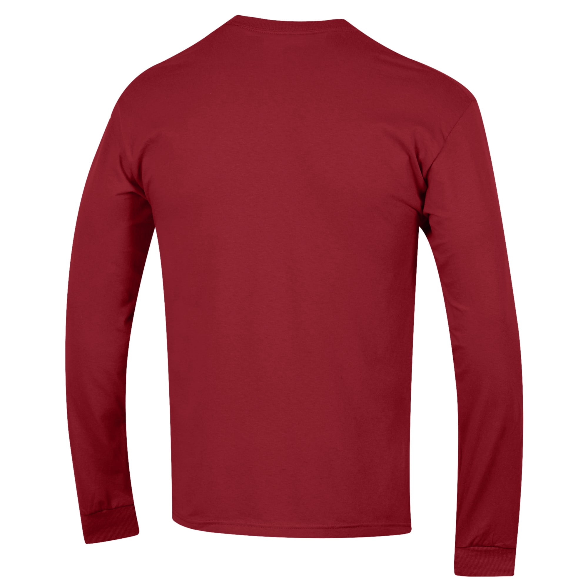 Men's Champion  Cardinal USC Trojans Track & Field Icon Long Sleeve T-Shirt