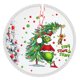 thumbnail image 1 of Faldas para árbol de Navidad Grin-Ch de 48 pulgadas, tapete para árbol de Navidad para fiestas de invierno, falda para árbol de Navidad para decoraciones navideñas rústicas, 1 of 8