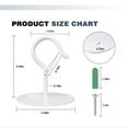 thumbnail image 3 of Wall Mount Ceiling Hook Easy to Use Flower Pots Lifting Hook Hook for Multifunctional(One Size,b), 3 of 3