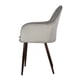 thumbnail image 4 of Set de 2 Sillas de Casa Trento Velvet Tapizadas Gris Mundo In Vanguardista, 4 of 7