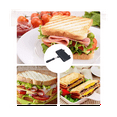 Gas NonStick Sandwich Maker Bread Toast Oven Mold Grill Frying Pan
