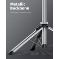 thumbnail image 3 of Metal Phone Tripod Stand, 67" Tripod for Phone with Remote & Lightweight Camera Tripod Stand, Sturdy Extendable Cell Phone Tripod for iPhone/Android, 3 of 6