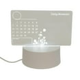 thumbnail image 1 of Perfect Solutions Usb Led Light Up Calendar With Dry Erase Marker, 1 of 6