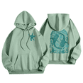 thumbnail image 2 of Graphic Hoodies for Women Cute Long Sleeve Preppy Aesthetic Sweatshirts Fall Oversized Pullover Hooded Tops with Pockets 04-Mint Green M, 2 of 4