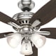 thumbnail image 5 of Ventilador de Techo Hunter Newsome Níquel Cepillado con tres luces 52 Pulgadas, 5 of 5