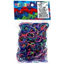 Rainbow Loom Jelly Assorted Tie-Dye Rubber Bands Craft Kit, 600  Piece