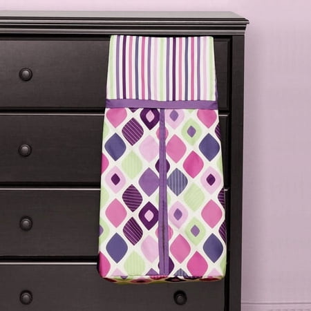 Baby Boom Diaper Stacker, Pink Mosaic