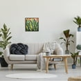 thumbnail image 3 of Stupell Industries Abstract Tropical Leaves Botanical & Floral Painting Black Framed Art Print Wall Art, 17 x 17, 3 of 9