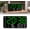 White Shell Green Light, variant on LED Digital Wall Clock 8.5 Inch Display Date Week Temp DST Dual Alarm 12 24Hr for Living Room Bedroom ClassroomWhite Shell Orange Light