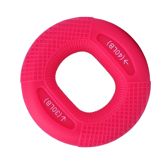 Naiovety Hand Grip Silicone Forearm Gripping Trainer Muscle Home Exerciser Exercise Fitness Strengthen Portable Workout for Type3 NO3
