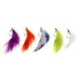 thumbnail image 4 of 5pcs Bead Head Zonker Trout Flies Sinking Fishing Streamers Flies, 4 of 6
