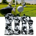 thumbnail image 1 of Golf Wood Headgear PU Cuero vero Utility Covers Club Head Cover 4 UDS 3 5 UT Cola Casco de palo de golf, 1 of 8